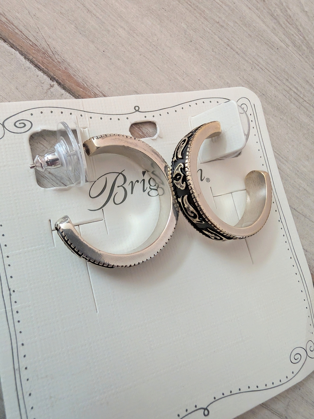 Brighton Moonlight Garden Hoop Earrings